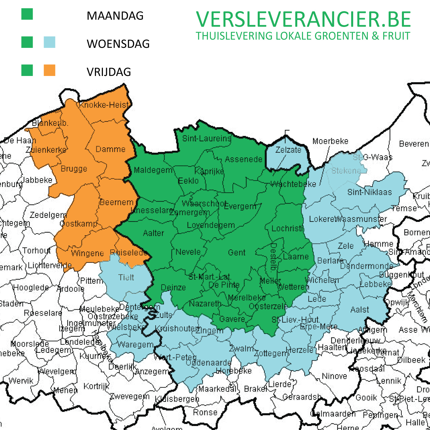 oost-vlaamse groenten